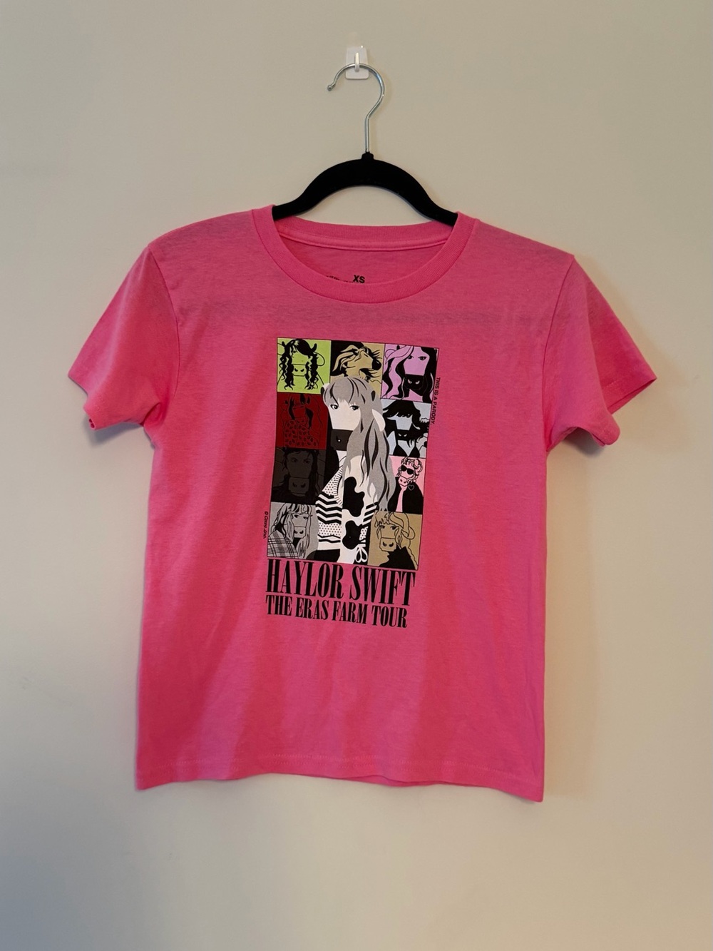 Taylor Swift Cow’s Shirt- Eras Tour Design